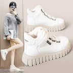 Damen High-Top Sneakers mit flauschigem Innenfutter und rutschfester Sohle R&B