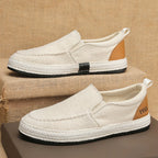 Damen Lässige Slip-On Sneakers mit strapazierfähigem Obermaterial und rutschfester Sohle R&B