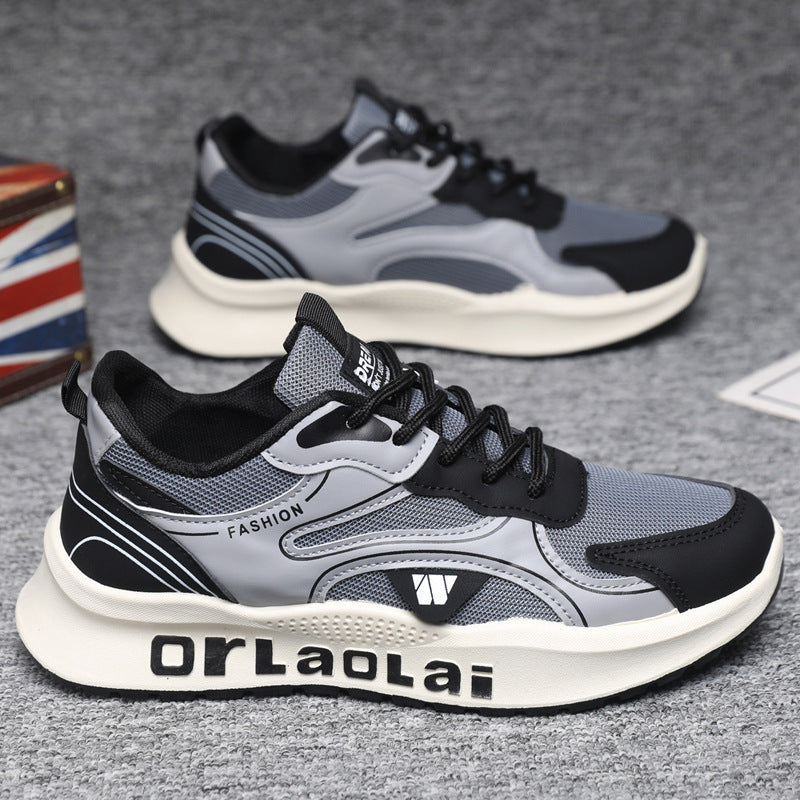Damen Modische Lifestyle Sneakers mit rutschfester Sohle und atmungsaktiver Obermaterialstruktur R&B
