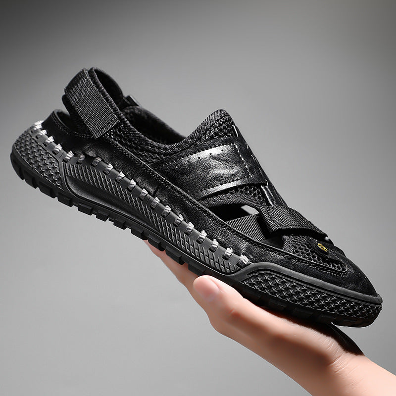 Damen Sportliche Aqua-Sandalen mit atmungsaktiver Obermaterialstruktur und rutschfester Sohle R&B