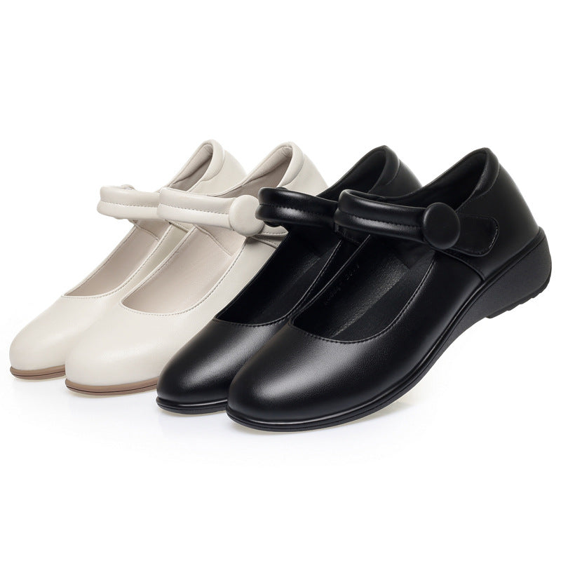 Damen Mary Jane Schuhe mit verstellbarem Riemen und bequemem Blockabsatz R&B