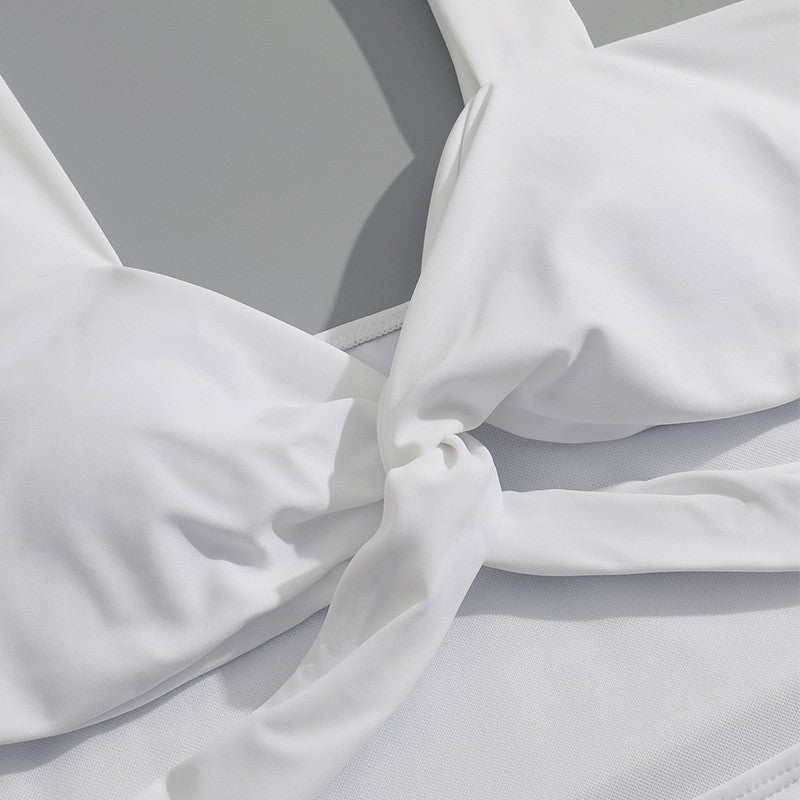 Damen Einteiler Badeanzug mit eleganten Rüschendetails R&B