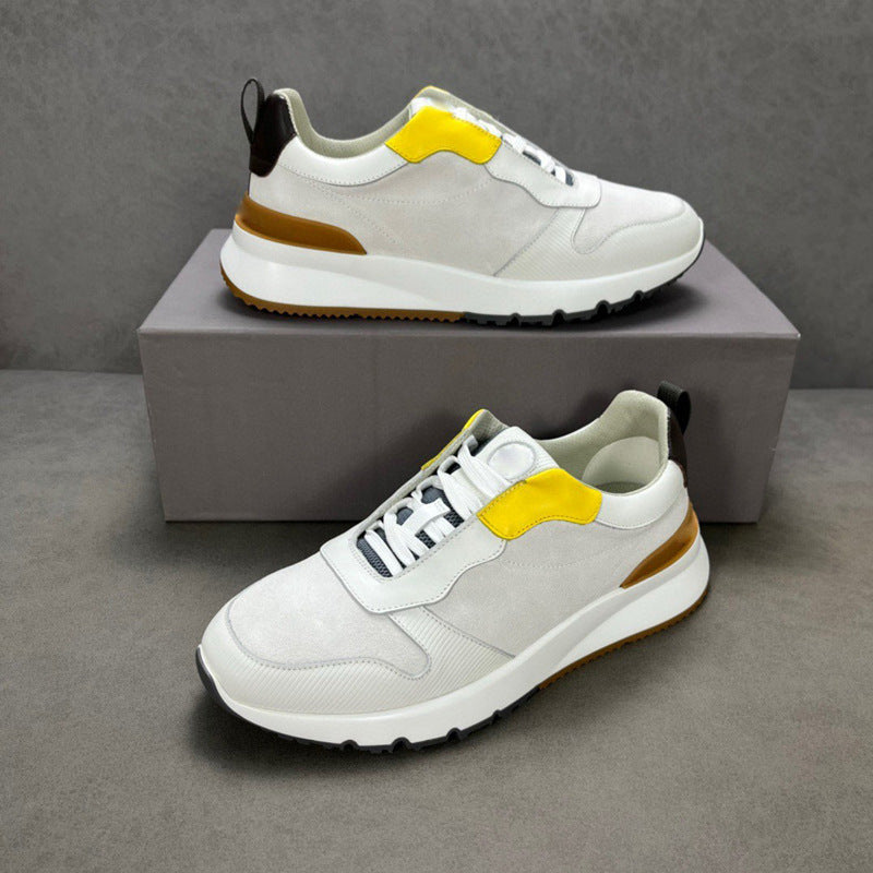 Damen Sportliche Sneakers mit atmungsaktiver Netzstruktur und dämpfender Laufsohle R&B