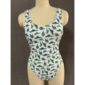 Damen Einteiler Badeanzug mit floralem Design und rutschfestem Schnitt R&B