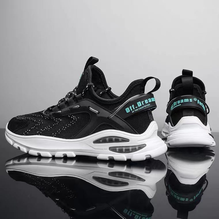 Damen Sportliche Lifestyle Sneakers mit atmungsaktiver Mesh-Oberfläche R&B