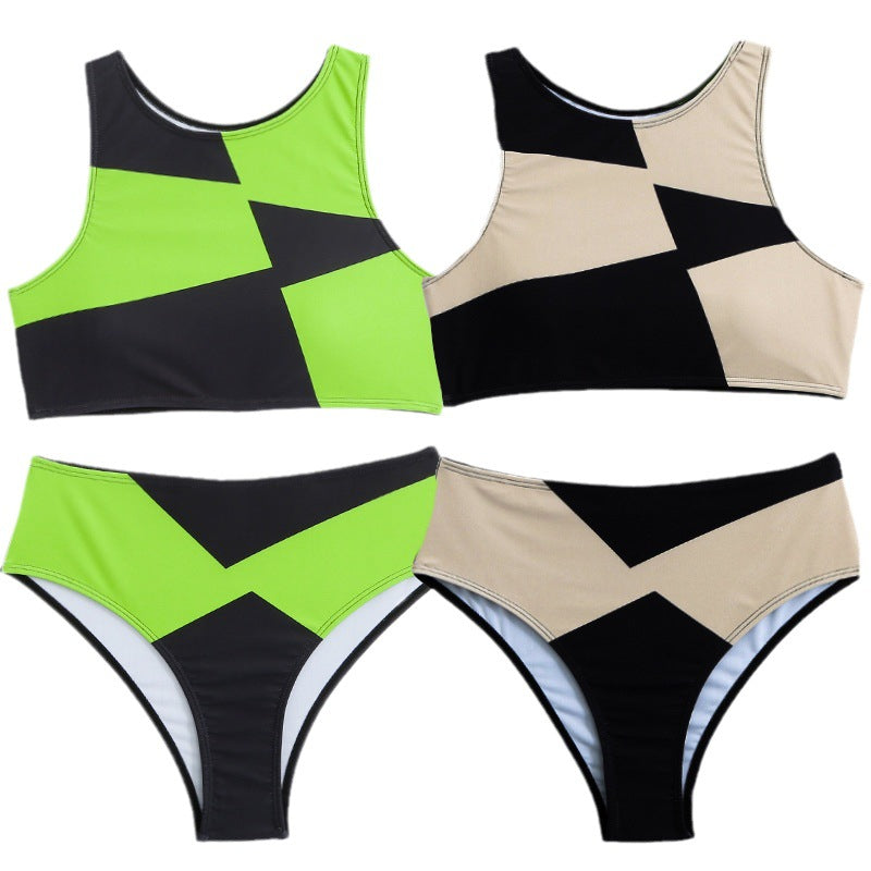 Damen High-Waist Bikini-Set R&B