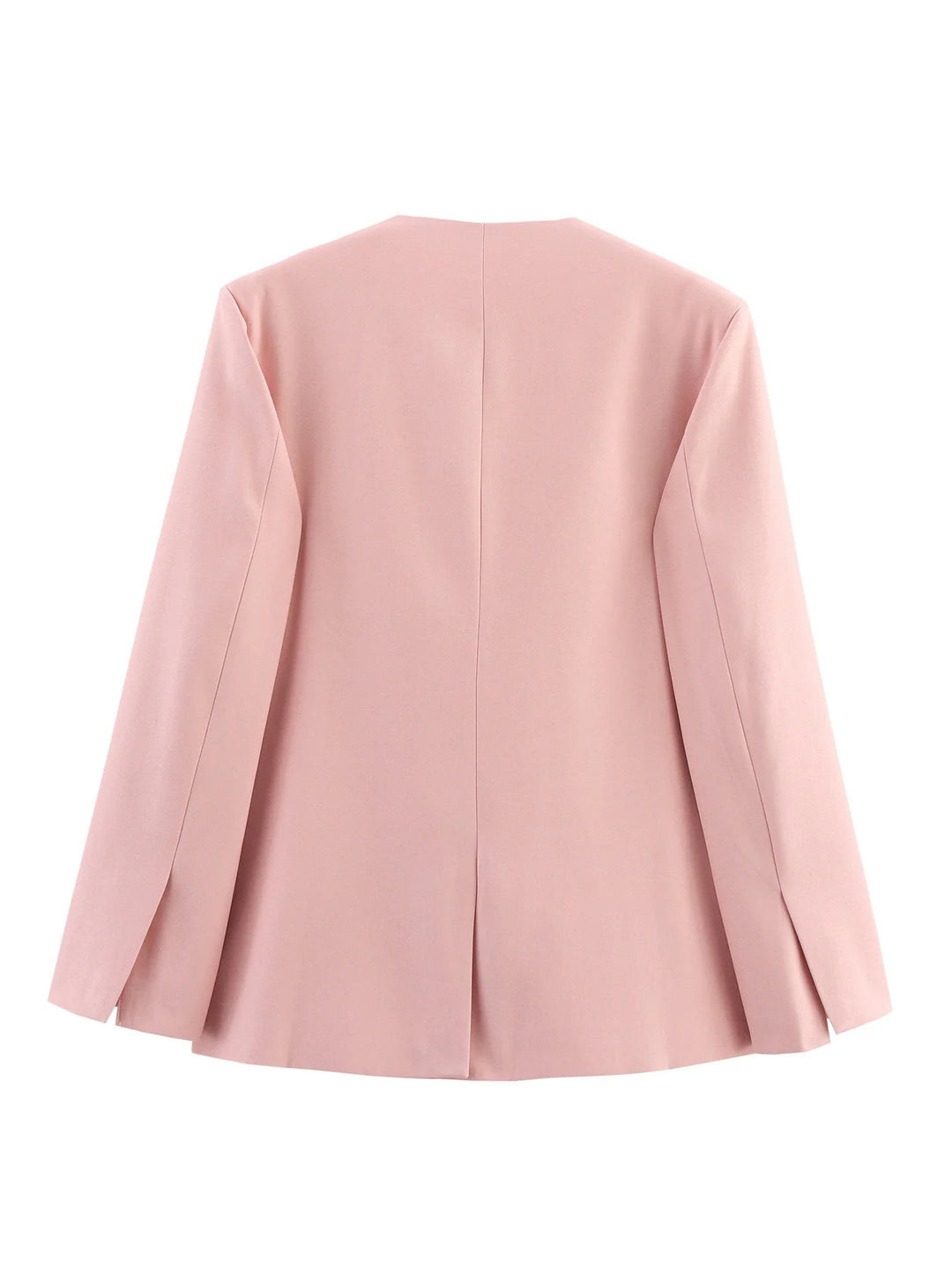 Damen modischer Blazer ohne Verschluss mit eleganter Silhouette R&B