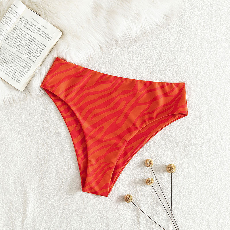 Damen Hochgeschnittene Bikinihose