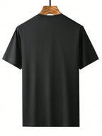 Damen Motiviertes Kurzarm-T-Shirt mit kreativem Schriftzug R&B