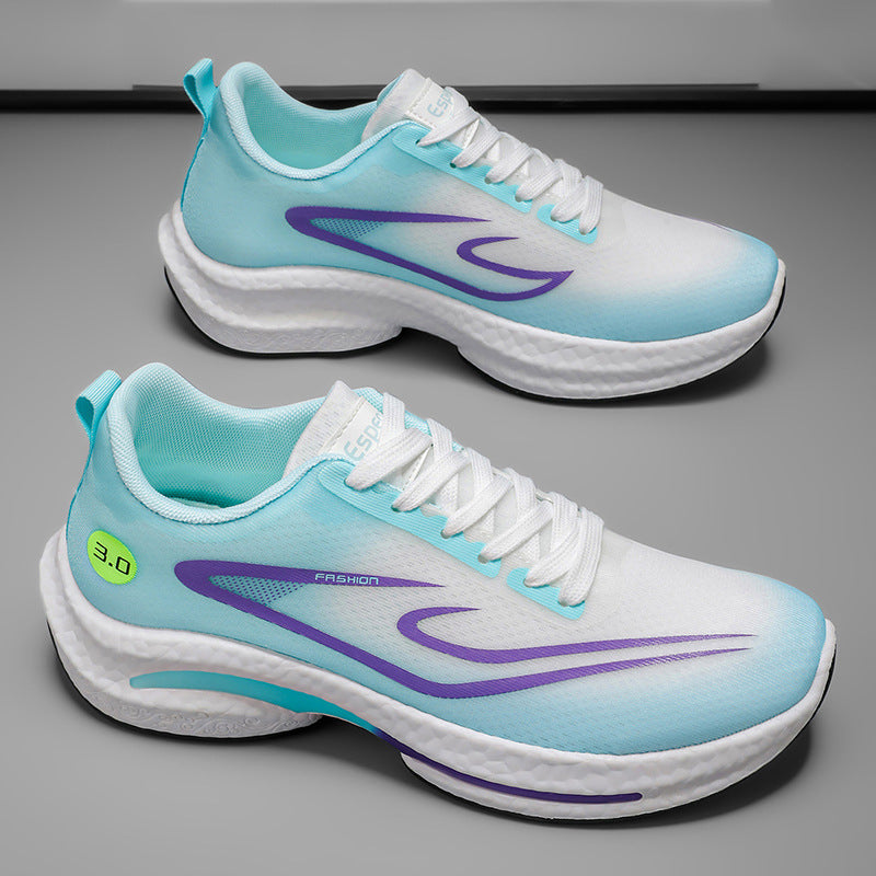 Damen Modische Lauf-Sneaker mit atmungsaktiver Mesh-Oberfläche und innovativer Dämpfung R&B