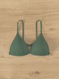 Damen Triangel-Bikinioberteil mit verstellbaren Trägern und elegantem Schnitt R&B