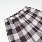 Damen weite Karottenhose mit elastischem Bund R&B