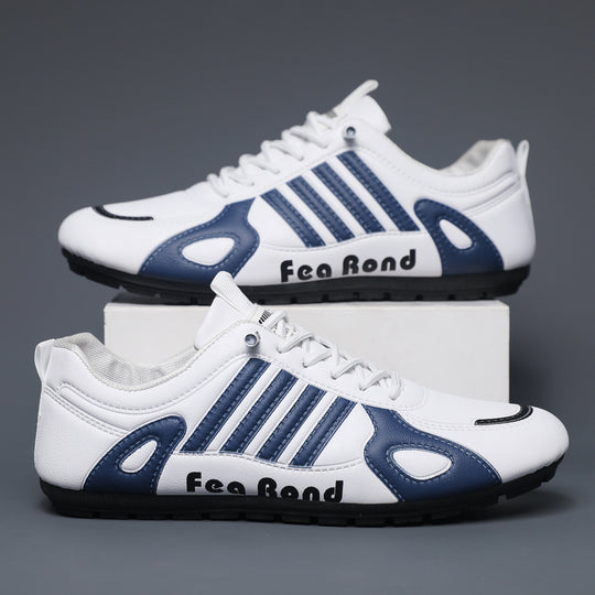 Damen Sportliche Freizeitfußballschuhe mit rutschfester Sohle und atmungsaktiver Obermaterialstruktur R&B
