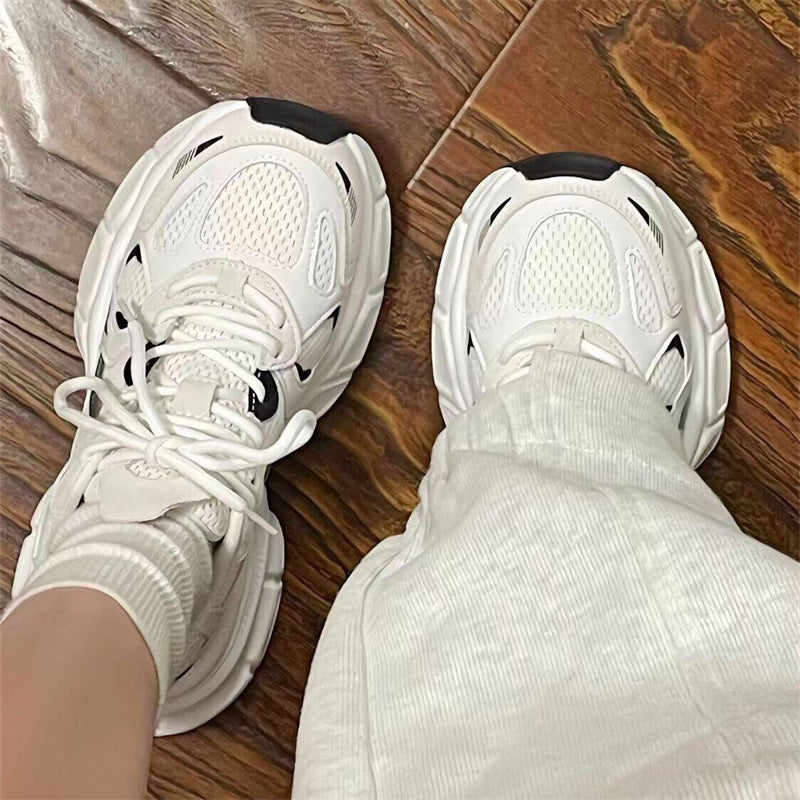 Damen Sportliche Sneakers mit atmungsaktiver Mesh-Oberfläche und reaktionsfreudiger Dämpfung R&B