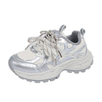 Damen Sportliche Sneakers mit dämpfendem Sohlenprofil und atmungsaktivem Mesh-Obermaterial R&B