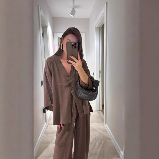 Damen lässige und zeitlose Überwurfjacke R&B