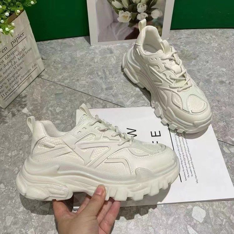 Damen Sportliche Sneakers mit atmungsaktivem Mesh-Obermaterial und rutschfester Sohle R&B