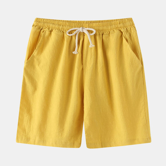 Herren Bermuda-Shorts mit elastischem Bund und seitlichen Taschen R&B