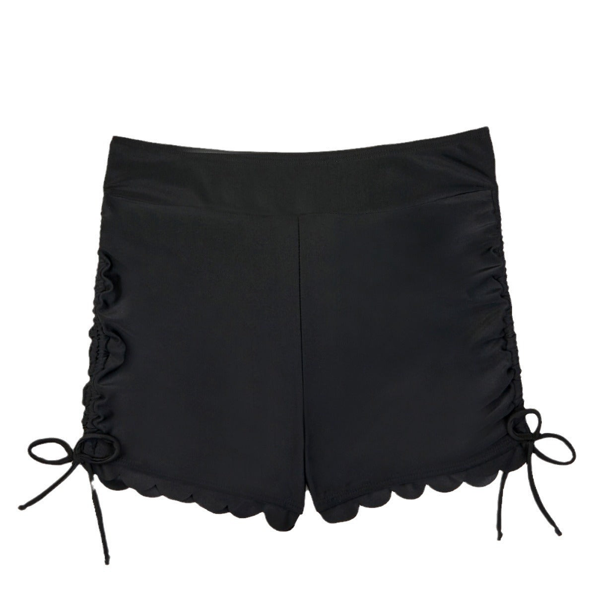 Damen Badeshorts mit verstellbarem Raffungsdesign R&B