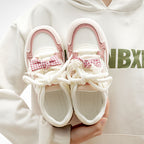 Damen Chunky Sneakers mit trendigem Design und atmungsaktiver Mesh-Oberfläche
