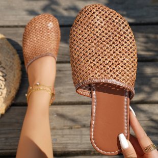 Damen elegante Clogs aus atmungsaktivem Material R&B