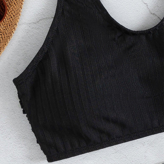 Damen Hochwertiger Sport-BH mit strukturiertem Material R&B