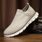 Damen Sneakers mit elastischem Obermaterial und rutschfester Sohle