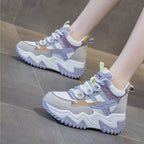Damen Chunky Sneakers mit ergonomischer Laufsohle und atmungsaktiven Einsätzen R&B