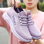 Damen Sportliche Schnürschuhe mit atmungsaktivem Obermaterial R&B