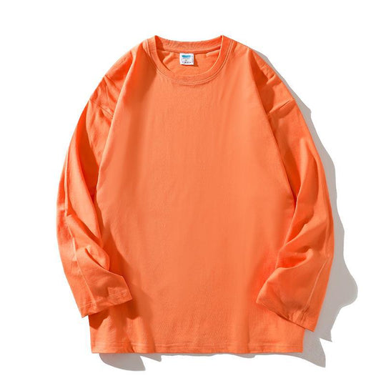 Damen vielseitiges Langarm-T-Shirt aus hochwertiger Baumwolle R&B