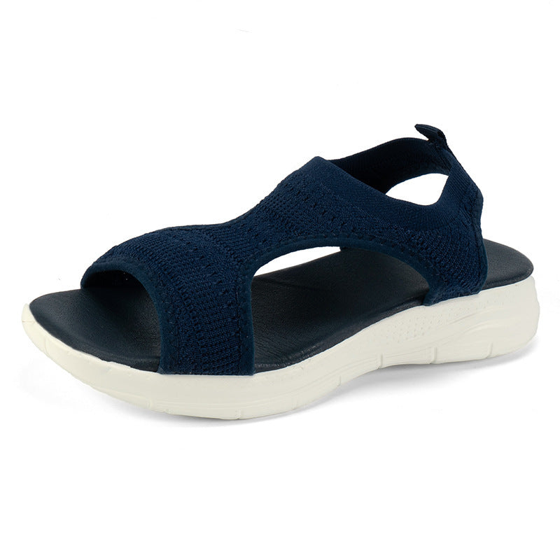 Damen Komfortable Freizeit-Sandalen mit atmungsaktivem Obermaterial und rutschfester Sohle R&B