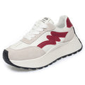 Damen Modische Sneaker mit dicker Sohle und sportlichem Design