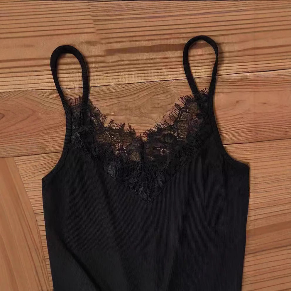 Damen Freizeitkleid im Layering-Stil R&B
