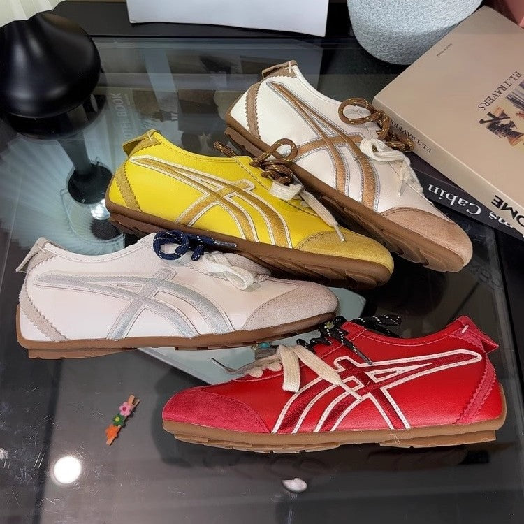 Damen Sneakers mit modischem Design und bequemem Schnürverschluss R&B