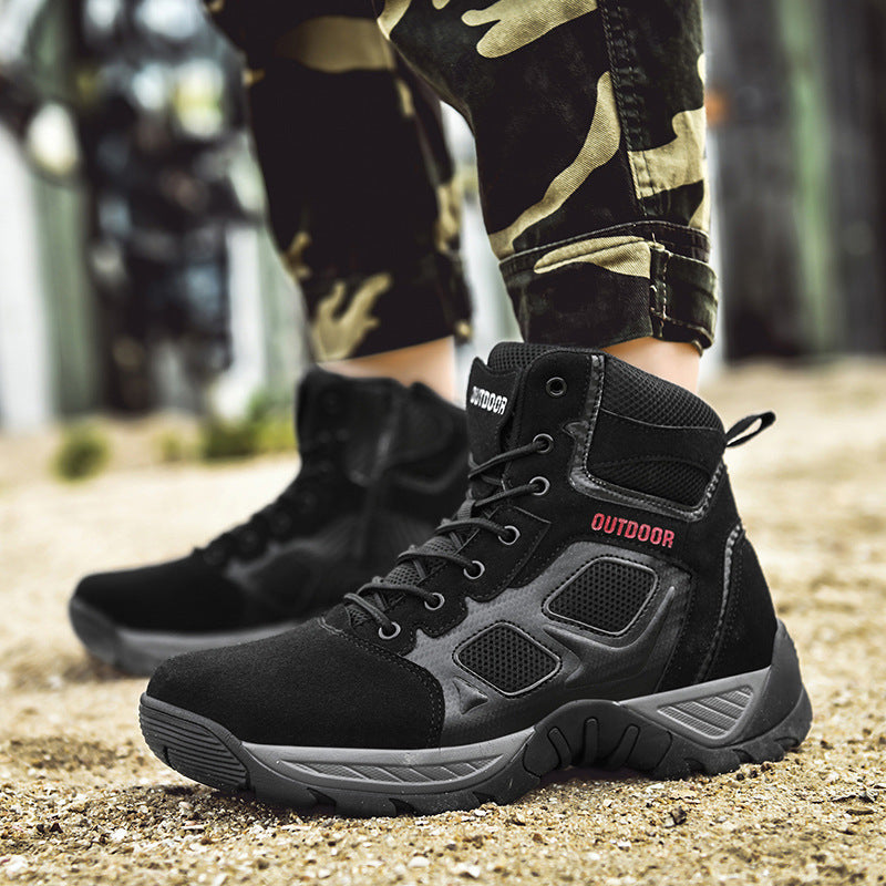 Herren Hochfunktionale Outdoor-Boots mit atmungsaktiver Membran R&B