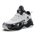 Damen Basketball Sneakers mit atmungsaktiver Mesh-Oberfläche und stoßdämpfendem Fußbett