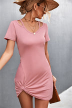 Damen Minikleid mit raffiniertem Cut-Out Design R&B