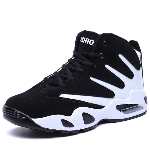 Damen Sportliche High-Top Sneakers mit atmungsaktiver Oberflächenstruktur R&B