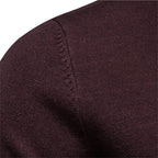 Herren Rollkragenpullover aus weichem Strickmaterial mit feiner Rippstruktur