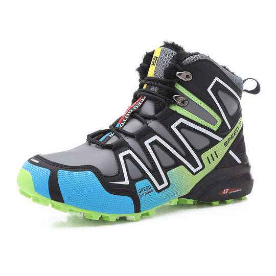 Damen hochwertige Wanderschuhe mit isoliertem Innenfutter und rutschfester Sohle R&B