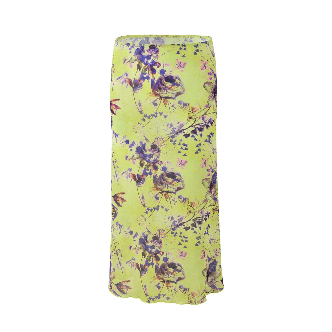 Damen Wickelkleid mit floralem Muster R&B