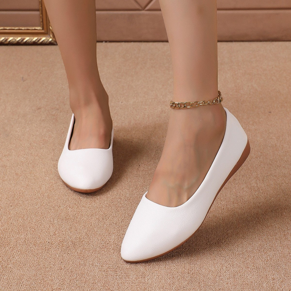 Damen Funkelnde und elegante Ballerinas R&B