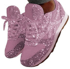 Damen Sneaker mit funkelndem Strass-Mix und atmungsaktiver Struktur R&B