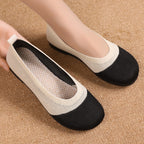 Damen Komfortable Ballerinas mit atmungsaktivem Obermaterial R&B