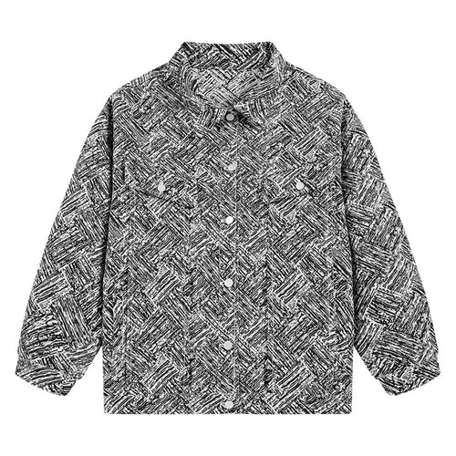 Damen elegante Steppjacke mit modischem Design R&B