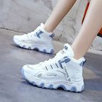Damen Winter Sneakers mit kuscheligem Futter und rutschfester Sohle R&B