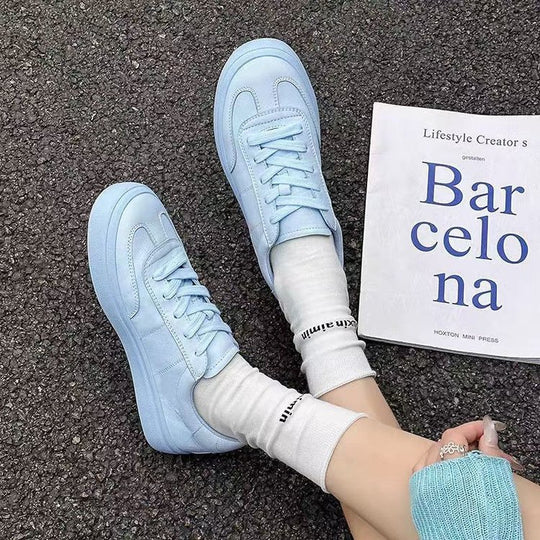 Damen Sportliche Casual-Sneaker mit glänzender Oberfläche R&B