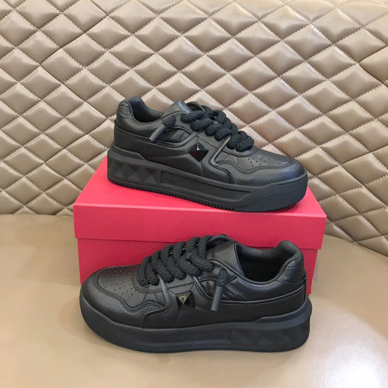 Damen Chunky Sneakers mit atmungsaktiver Oberflächenstruktur und rutschfester Sohle R&B
