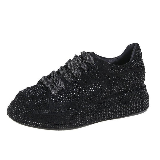 Damen Strass Verzierter Sneaker R&B