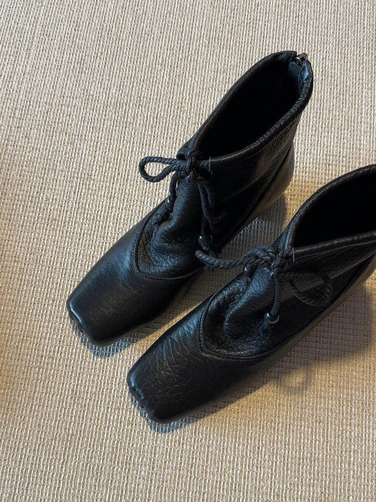 Damen Couture Stiefel mit raffiniertem Schnürdesign und komfortablem Innenfutter